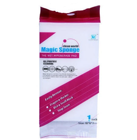 Buy Clean World Magic Sponge - Wet, Wipe & Erase Pad x1 in Nigeria ...