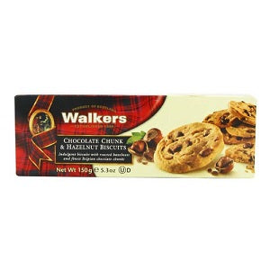 Walkers Chocolate Chunk & Hazelnut Biscuits 150 g