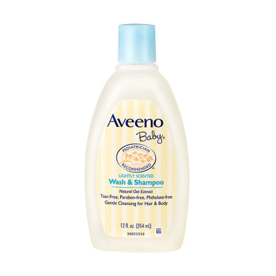 Aveeno Baby Lightly Scented Wash & Shampoo 354 ml