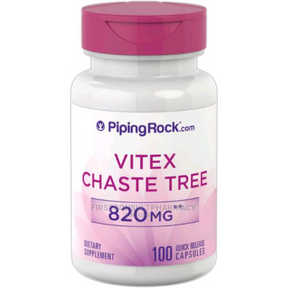 Piping Rock Vitex Chaste Tree 820 mg 100 Tablets