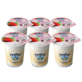 Farmfresh Stirred Yoghurt Strawberry 200 g