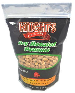 Knights Peanuts All Natural Roasted & Salted 450 g