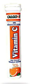Calgovit Vitamin C Orange Flavour 10 Tablets