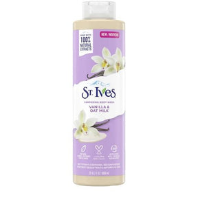 St. Ives Body Wash Pampering Vanilla & Oat Milk 650 ml