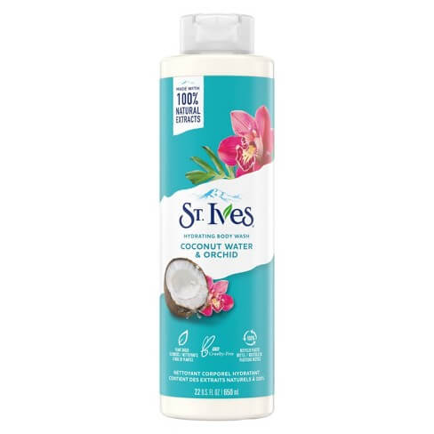 St. Ives Body Wash Hydrating Coconut Water & Orchid 650 ml