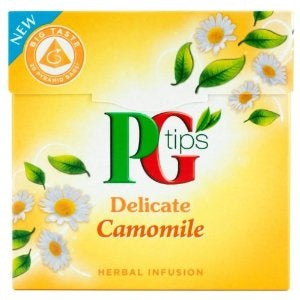 PG Tips Delicate Camomile Tea 20 g x20 x4