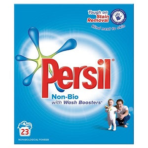 Persil Non-Bio Powder Detergent With Wash Booster 1.61 kg