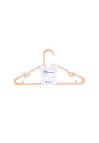 Miniso Simple Clothes Plastic Hanger - Orange x10