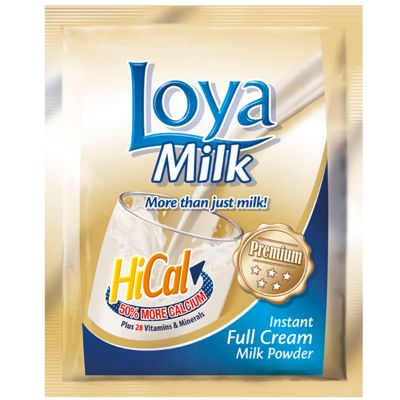 Loya Full Cream Instant Milk Powder Sachet 14 g x20