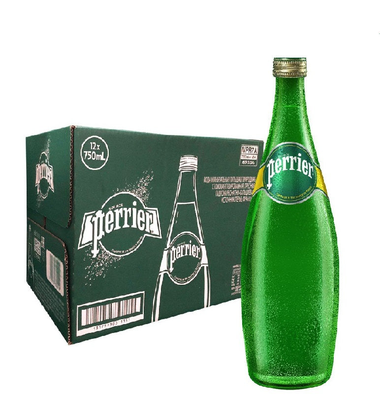 Perrier Sparkling Mineral Water 75 cl x12