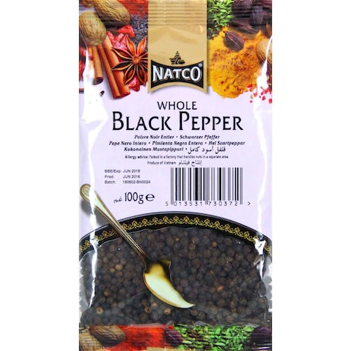 Natco Whole Black Pepper 100 g