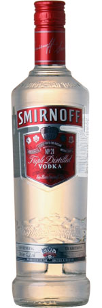 Smirnoff Vodka Red 70 cl x12