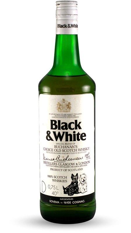 Black & White Blended Scotch Whisky 70 cl