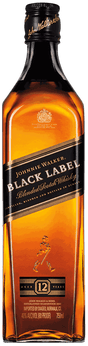 Johnnie Walker Black Label Blended Scotch Whisky Aged 12 Years 70 cl