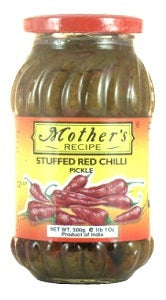 Mother's Recipe Stuffed Red Chilli Pickle 500 g