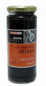 Spar Olives Black Hojiblanca 340 g