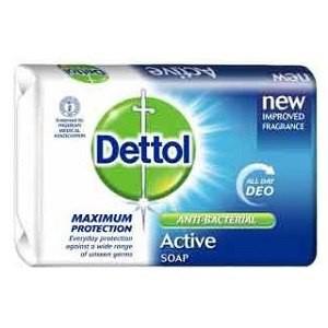 Dettol Anti-Bacterial Soap Active 60 g x6