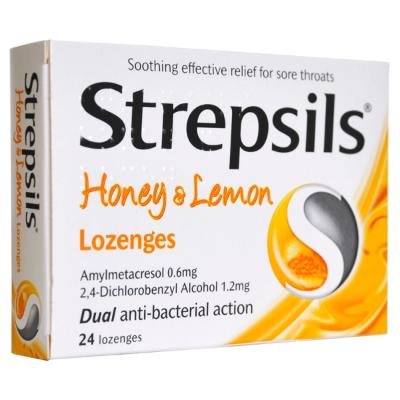 Strepsils Honey & Lemon 24 Lozenges