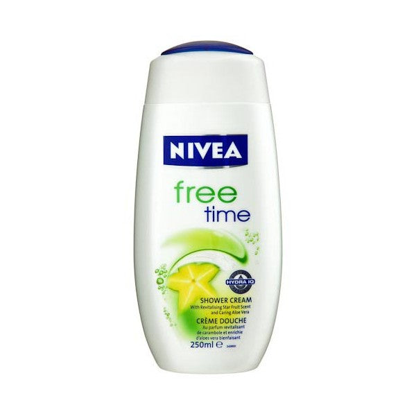 Nivea Shower Cream Free Time 250 ml