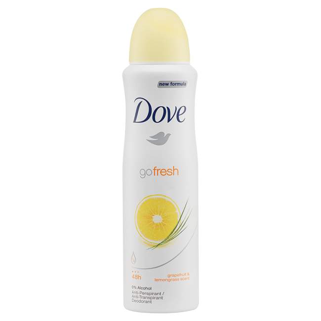 Dove Anti-Perspirant Deodorant Spray Go Fresh Grapefruit & Lemongrass 250 ml