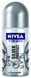 Nivea Anti-Perspirant Deodorant Roll On Silver Protect 50 ml