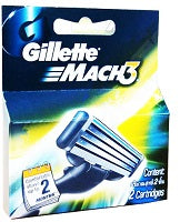 Gillette Mach 3 Turbo Cartridge x4