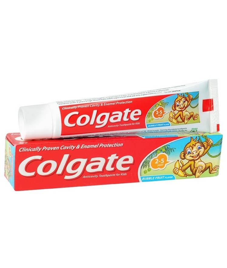 Colgate Toothpaste Bubble Fruit 2-5 Years 50 ml