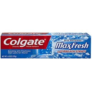 Colgate Toothpaste Max Fresh Breath Cool Mint With Cooling Crystal 125 ml