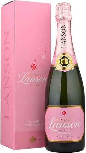 Lanson Champagne Rose Label Brut 75 cl (PROMO)