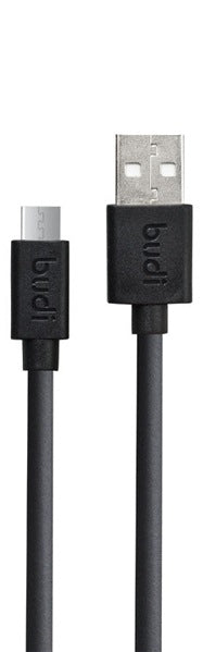 Buy Budi Micro USB To USB Charge Sync Cable/Braided Cable With Metal ...