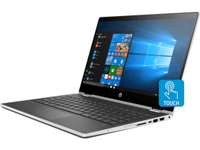 HP Pavilion X360 Intel Core i3 4 GB RAM 500 GB ROM Windows 10 Touch Silver 14 Inches