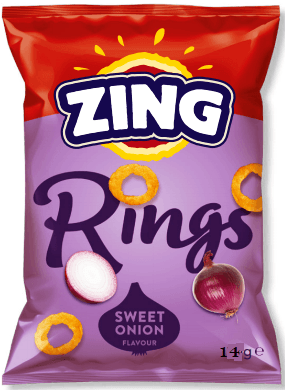 Zing Rings Sweet Onion 14 g x12