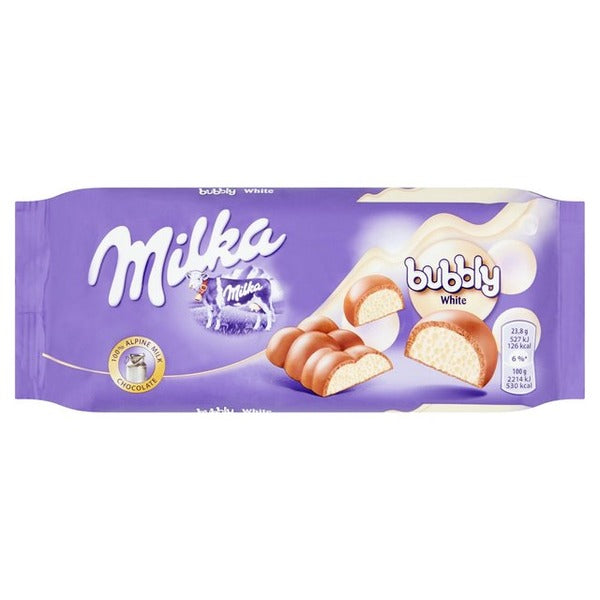 Milka Bubbly White Chocolate 95 g