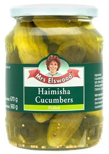 Mrs Elswood Haimisha Cucumbers Pickled 670 g