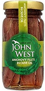 John West Anchovy Fillets In Olive 100 g