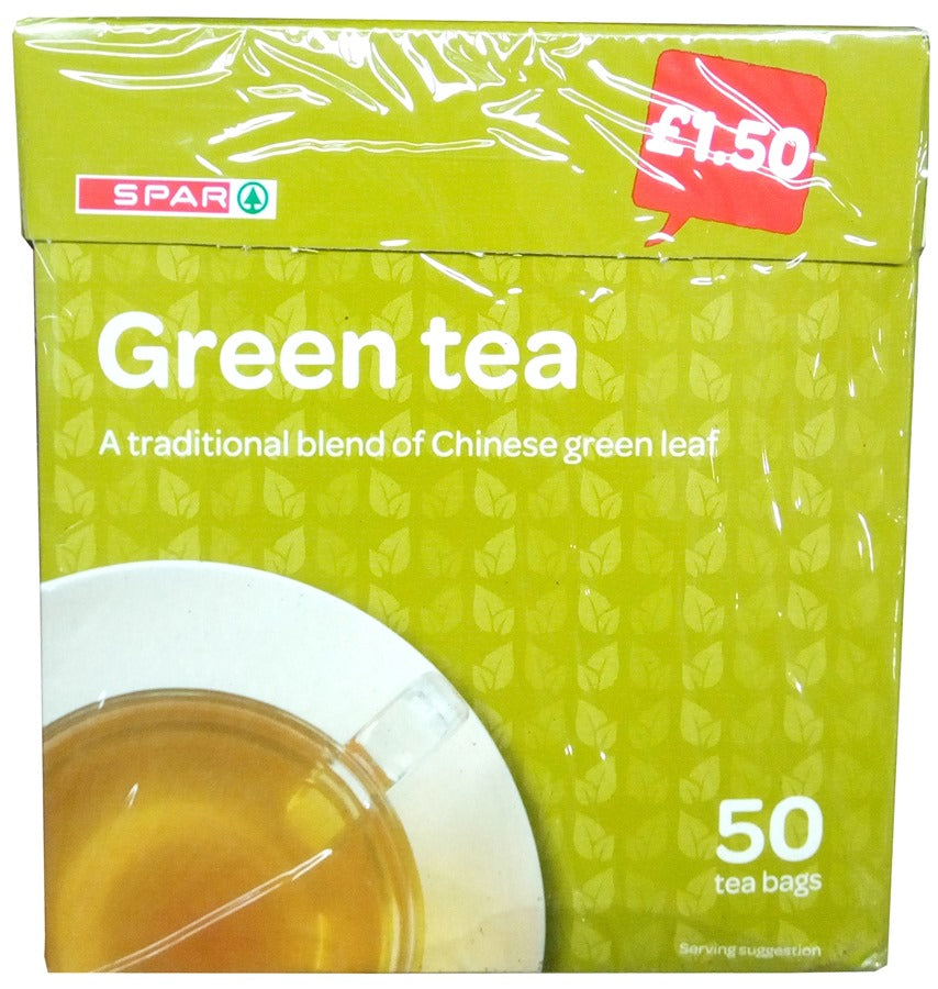 Buy Spar Green Tea 125 g x50 in Nigeria | Tea | Supermart.ng - Supermart.ng