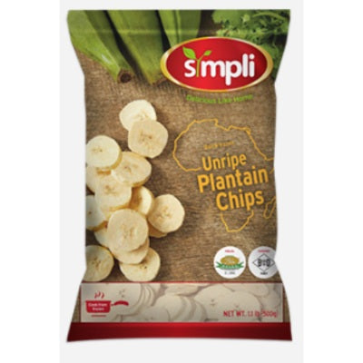 Sympli Unripe Plantain Chips 500 g