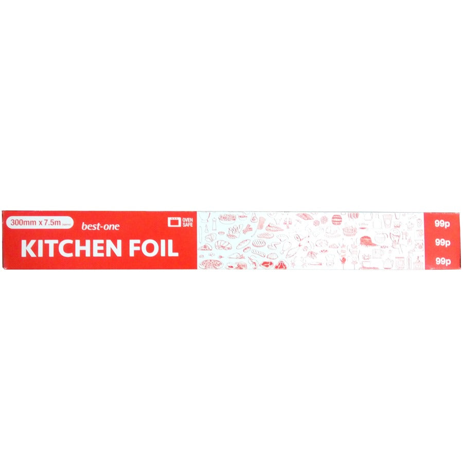 Best-One Kitchen Foil 7.5 m x 300 mm