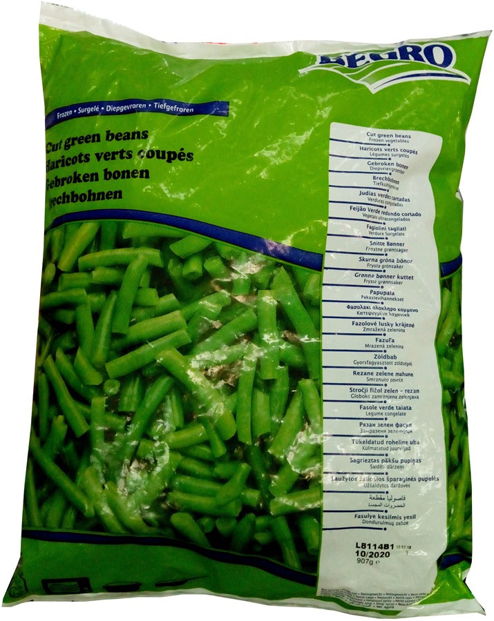 Begro Cut Green Beans 907 g