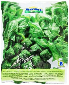 Begro Chop Spinach Portion 1 kg
