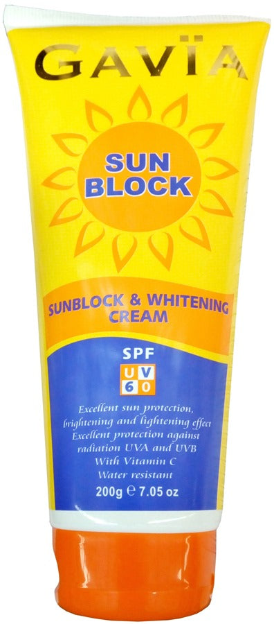 Gavia Sunblock & Whitening Cream 200 g