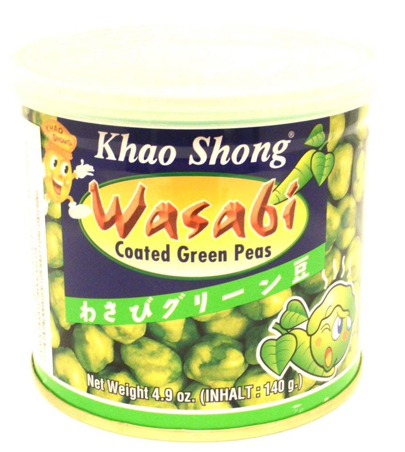 Khao Shong Wasabi Coated Green Peas 140 g