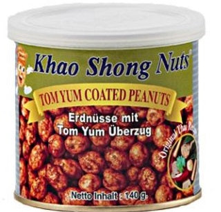 Khao Shong Tom Yum Coated Peanuts 140 g