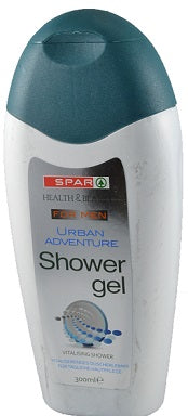 Spar Shower Gel For Men Urban Adventure 300 ml