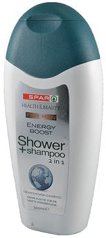 Spar Shower Gel & Shampoo For Men 300 ml