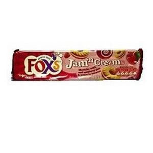 Fox's Jam Ring Cream Biscuits 150 g