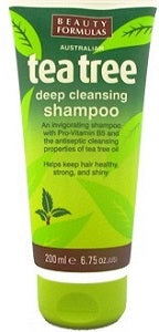 Beauty Formulas Shampoo Tea Tree Deep Cleansing 200 ml