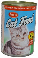 Best-In Cat Food Turkey & Lamb In Gravy 400 g