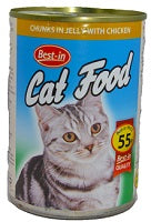 Best-In Cat Food Chicken In Jelly 400 g