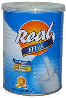 Real Instant Full Cream Milk Powder Tin 400 g